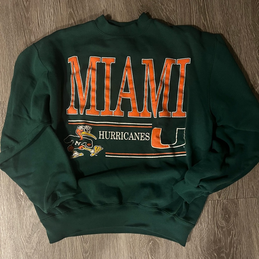Vintage Miami Hurricanes Crewneck